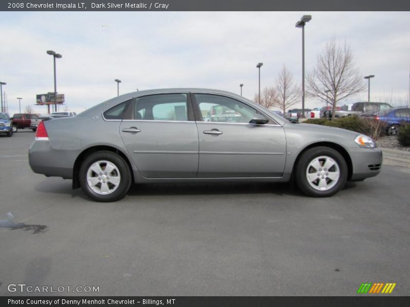 Dark Silver Metallic / Gray 2008 Chevrolet Impala LT