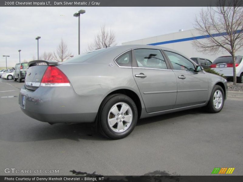 Dark Silver Metallic / Gray 2008 Chevrolet Impala LT