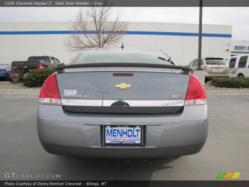 Dark Silver Metallic / Gray 2008 Chevrolet Impala LT