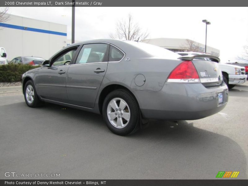 Dark Silver Metallic / Gray 2008 Chevrolet Impala LT