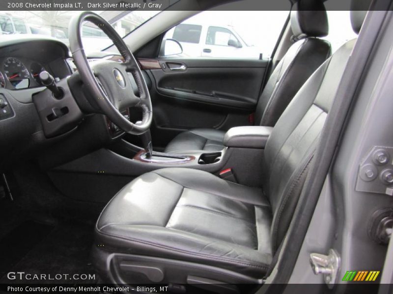 Dark Silver Metallic / Gray 2008 Chevrolet Impala LT