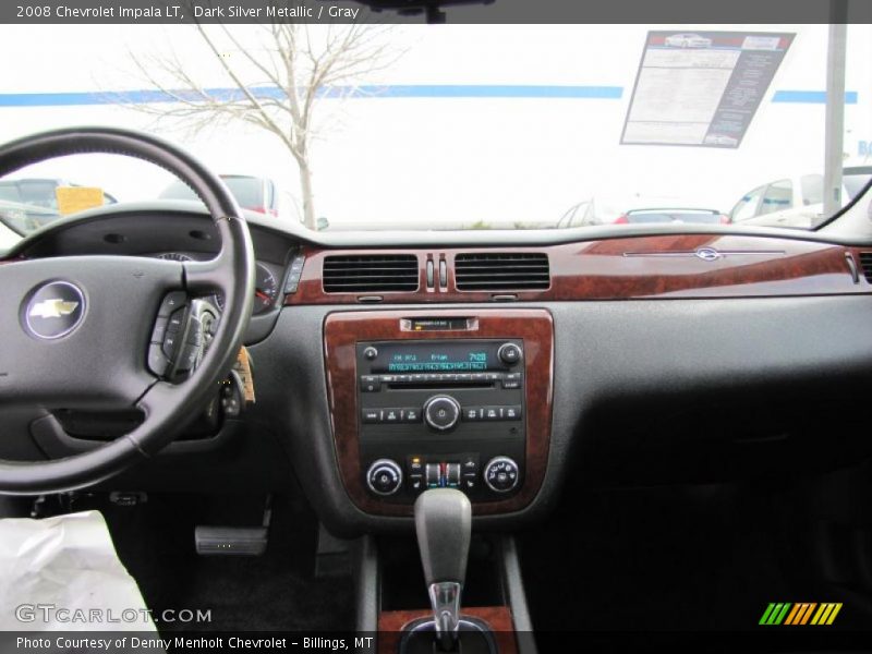 Dark Silver Metallic / Gray 2008 Chevrolet Impala LT