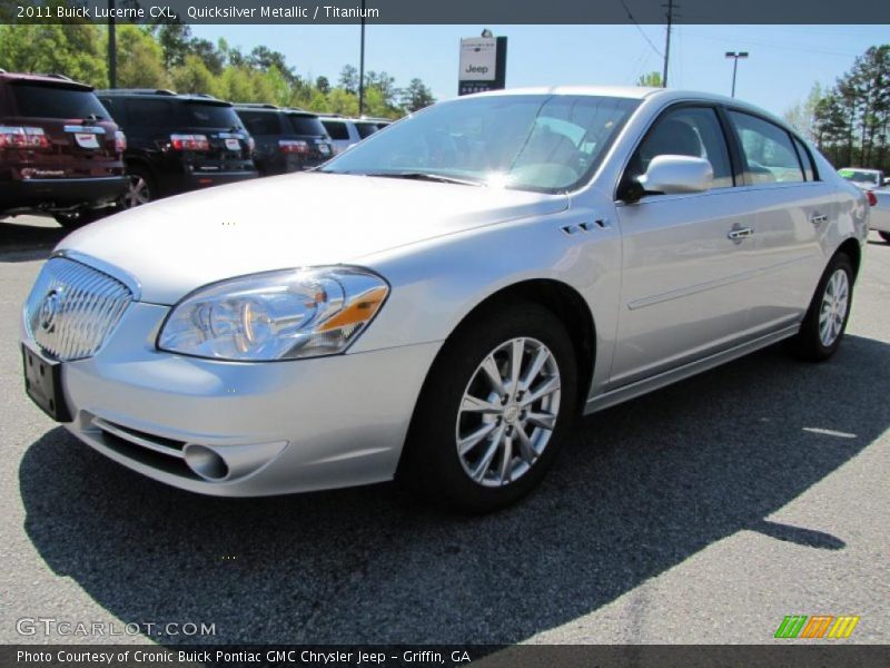 Quicksilver Metallic / Titanium 2011 Buick Lucerne CXL