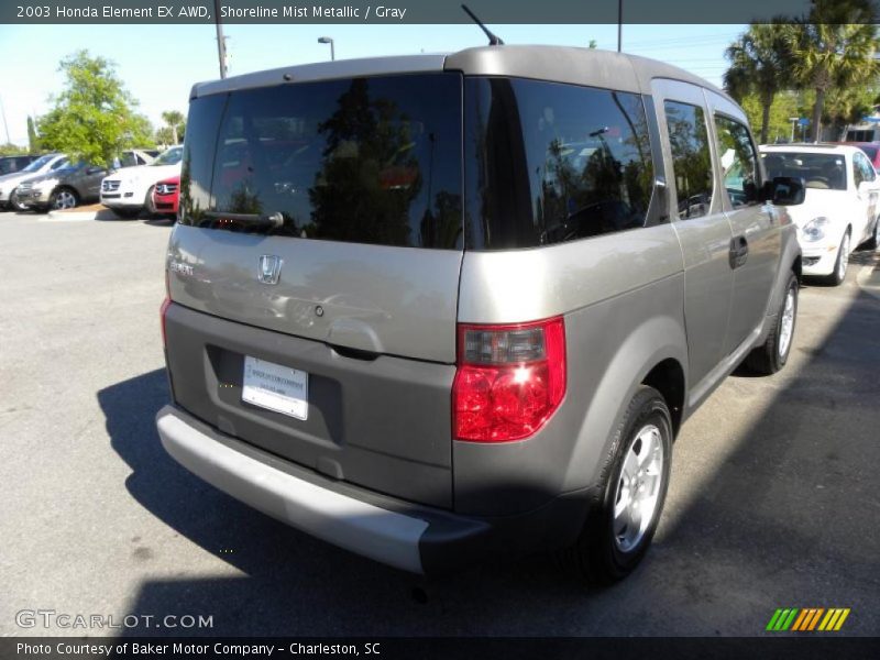 Shoreline Mist Metallic / Gray 2003 Honda Element EX AWD