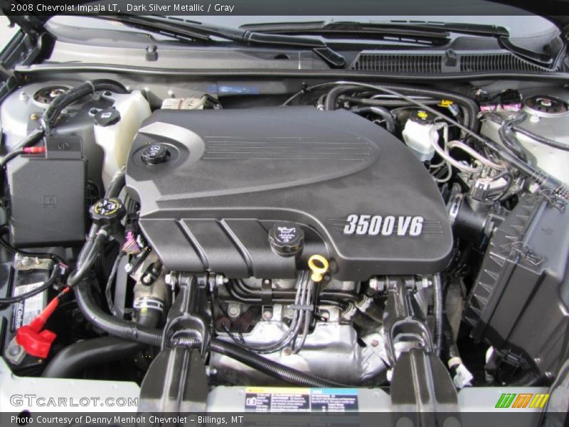 Dark Silver Metallic / Gray 2008 Chevrolet Impala LT