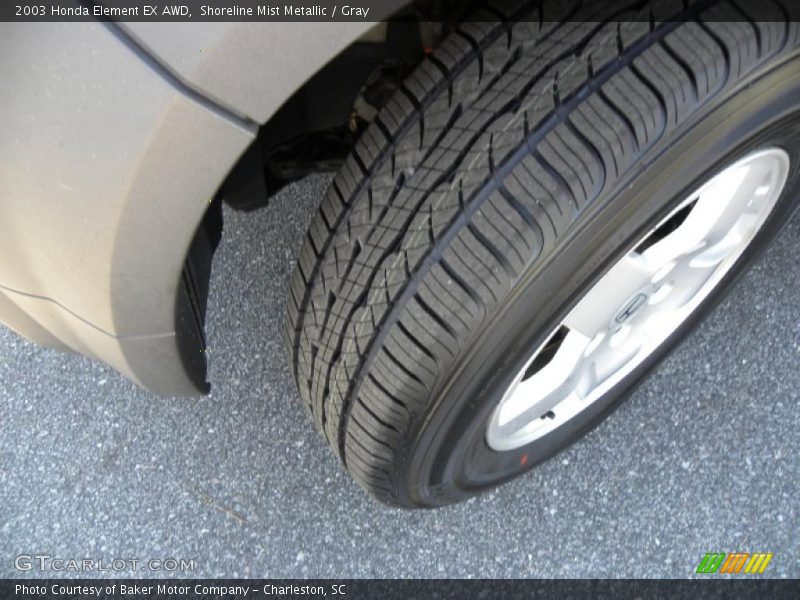 Shoreline Mist Metallic / Gray 2003 Honda Element EX AWD