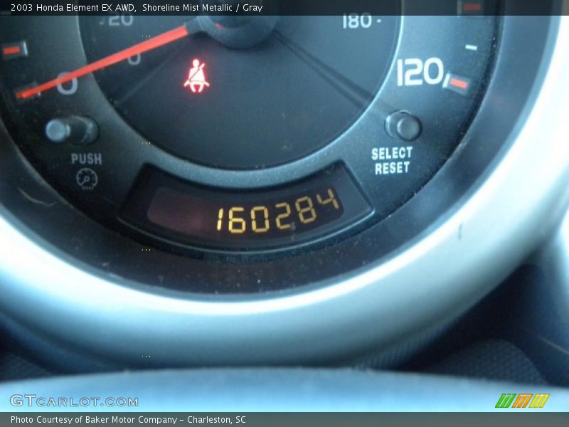 Shoreline Mist Metallic / Gray 2003 Honda Element EX AWD