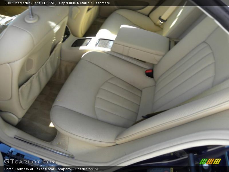 Capri Blue Metallic / Cashmere 2007 Mercedes-Benz CLS 550