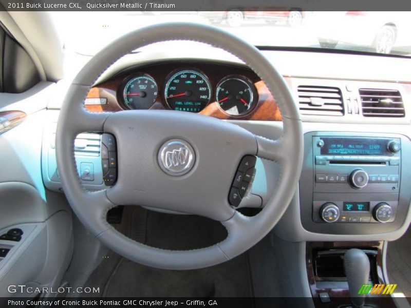 Quicksilver Metallic / Titanium 2011 Buick Lucerne CXL