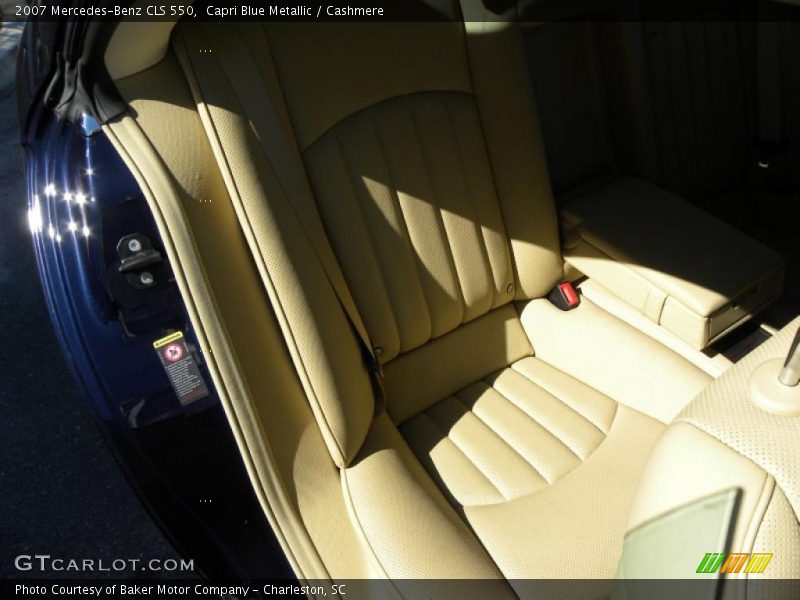 Capri Blue Metallic / Cashmere 2007 Mercedes-Benz CLS 550