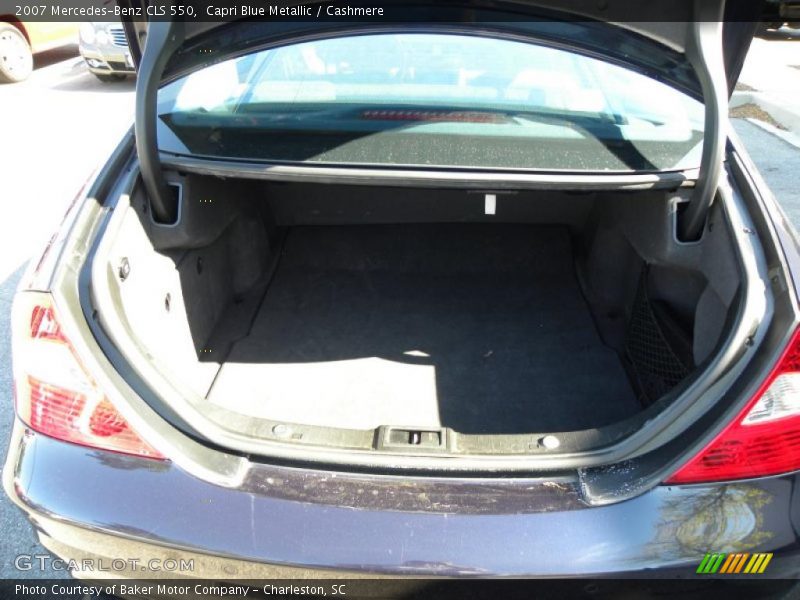 Capri Blue Metallic / Cashmere 2007 Mercedes-Benz CLS 550