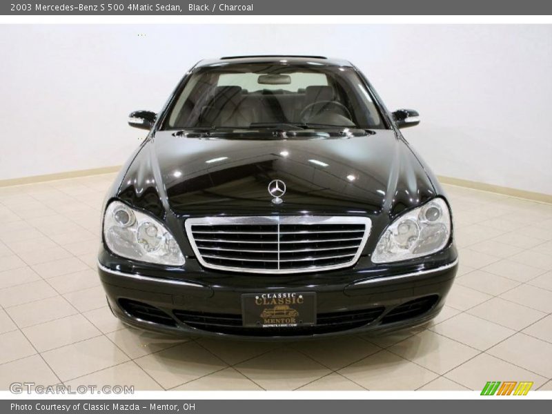 Black / Charcoal 2003 Mercedes-Benz S 500 4Matic Sedan