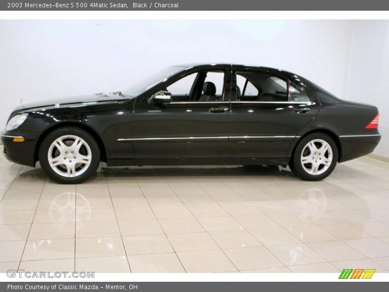 Black / Charcoal 2003 Mercedes-Benz S 500 4Matic Sedan