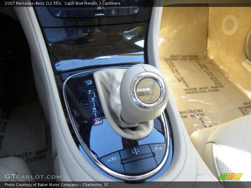 Capri Blue Metallic / Cashmere 2007 Mercedes-Benz CLS 550