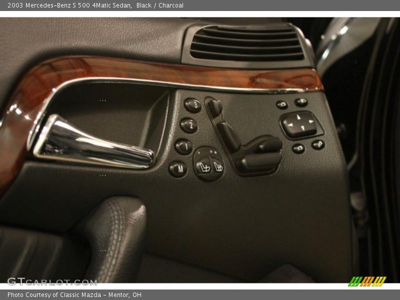 Black / Charcoal 2003 Mercedes-Benz S 500 4Matic Sedan
