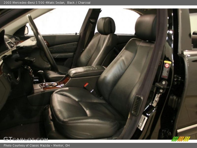 Black / Charcoal 2003 Mercedes-Benz S 500 4Matic Sedan