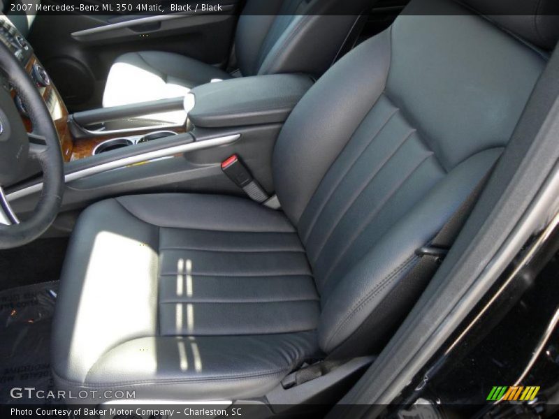 Black / Black 2007 Mercedes-Benz ML 350 4Matic
