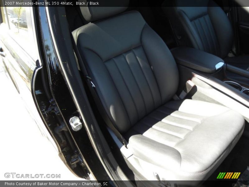 Black / Black 2007 Mercedes-Benz ML 350 4Matic