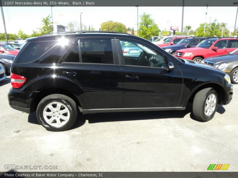 Black / Black 2007 Mercedes-Benz ML 350 4Matic