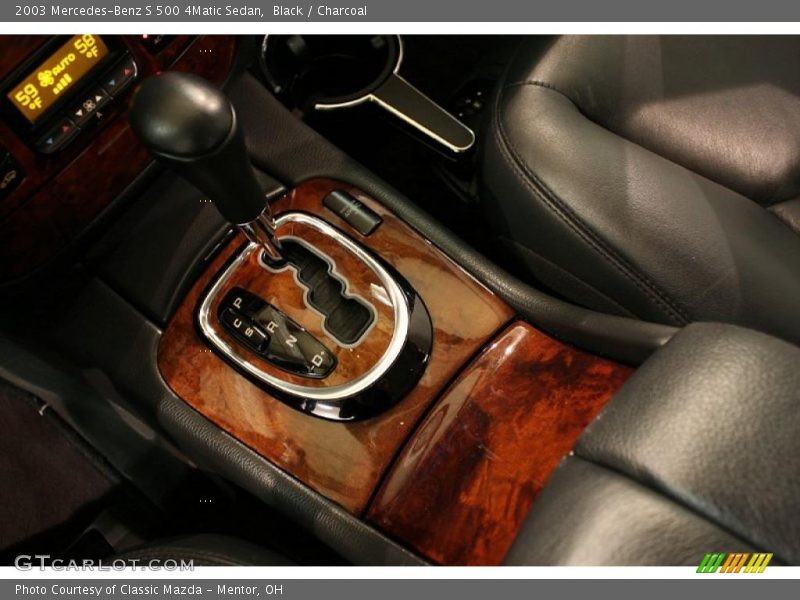 Black / Charcoal 2003 Mercedes-Benz S 500 4Matic Sedan