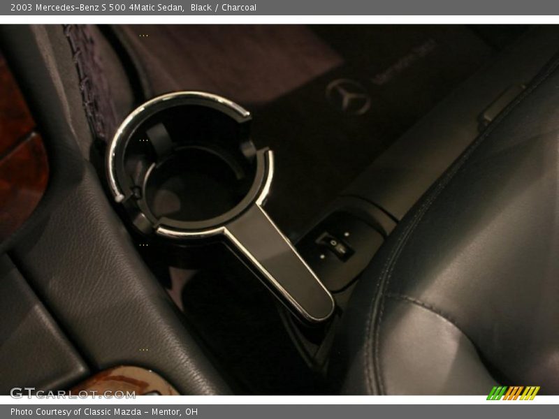 Black / Charcoal 2003 Mercedes-Benz S 500 4Matic Sedan