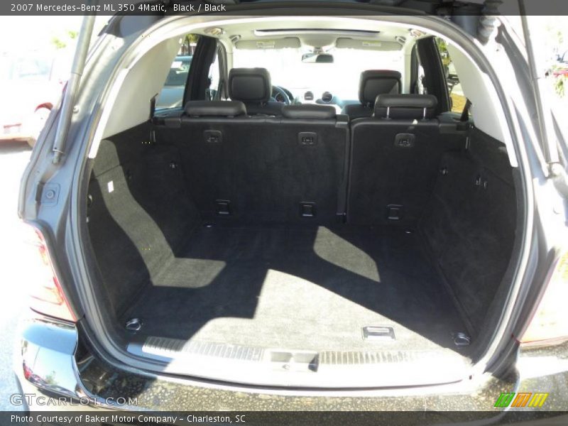 Black / Black 2007 Mercedes-Benz ML 350 4Matic