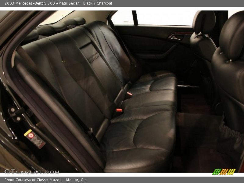 Black / Charcoal 2003 Mercedes-Benz S 500 4Matic Sedan