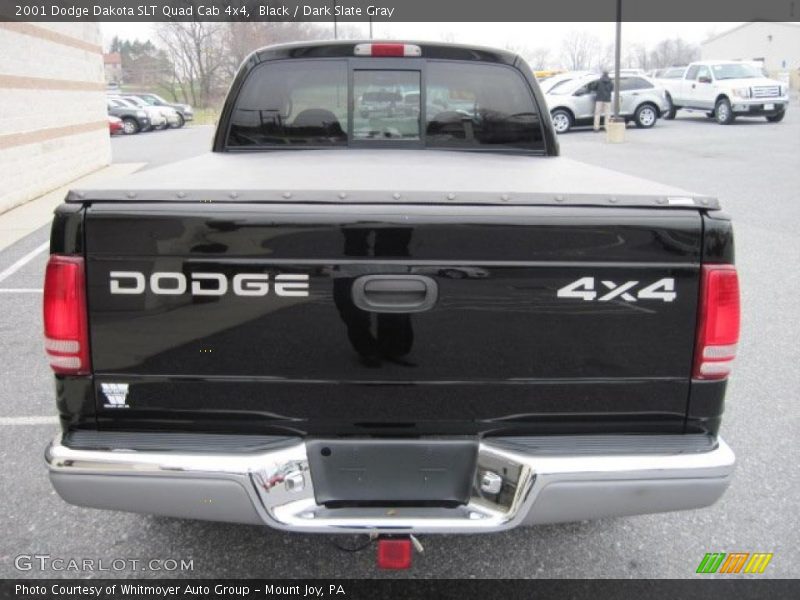 Black / Dark Slate Gray 2001 Dodge Dakota SLT Quad Cab 4x4