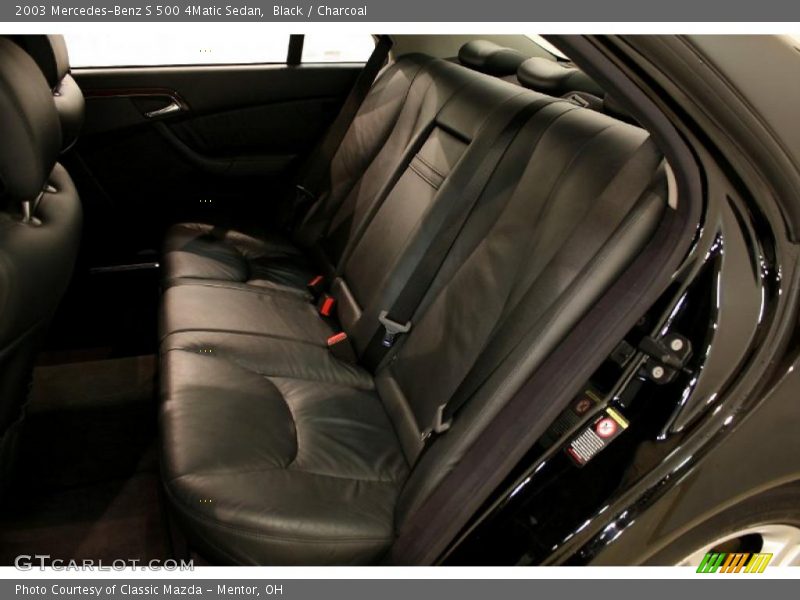 Black / Charcoal 2003 Mercedes-Benz S 500 4Matic Sedan