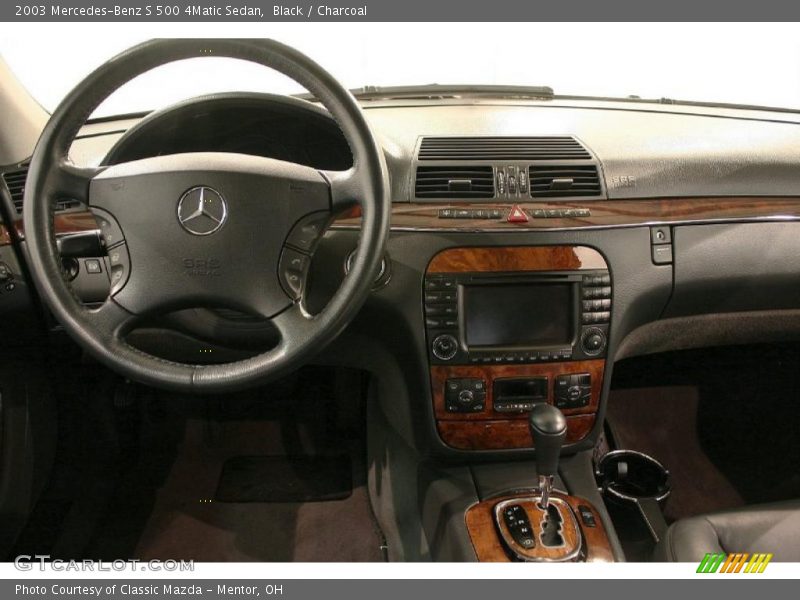 Black / Charcoal 2003 Mercedes-Benz S 500 4Matic Sedan