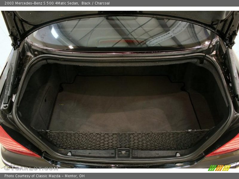Black / Charcoal 2003 Mercedes-Benz S 500 4Matic Sedan