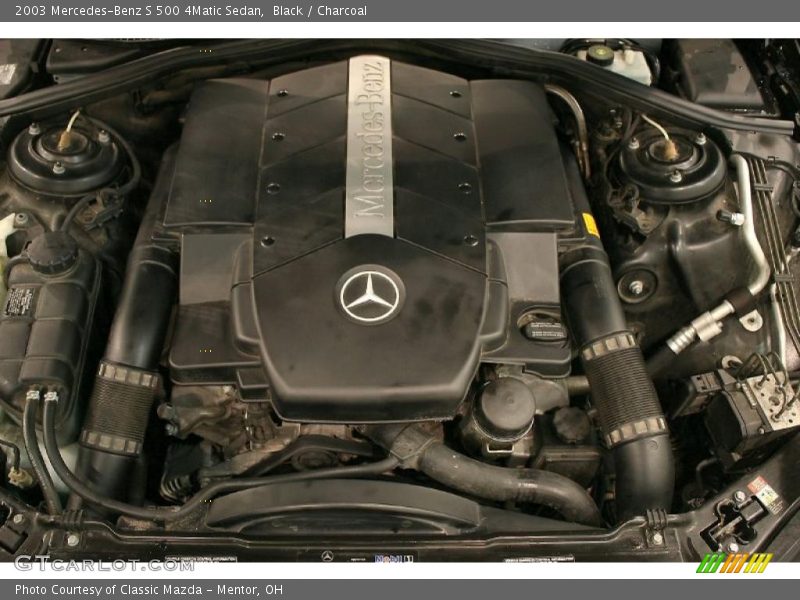Black / Charcoal 2003 Mercedes-Benz S 500 4Matic Sedan