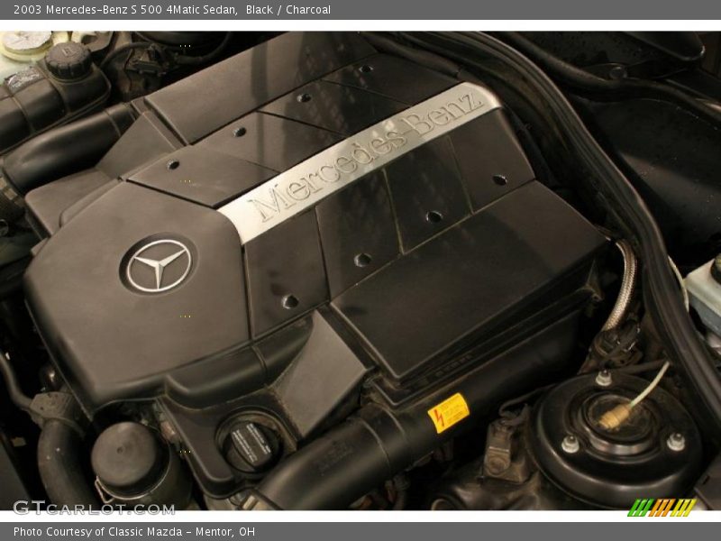 Black / Charcoal 2003 Mercedes-Benz S 500 4Matic Sedan