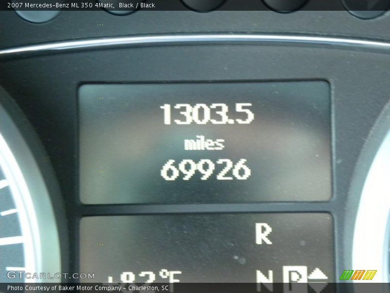 Black / Black 2007 Mercedes-Benz ML 350 4Matic