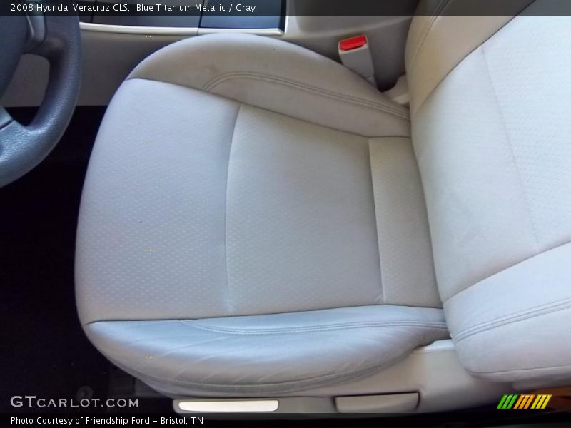Blue Titanium Metallic / Gray 2008 Hyundai Veracruz GLS