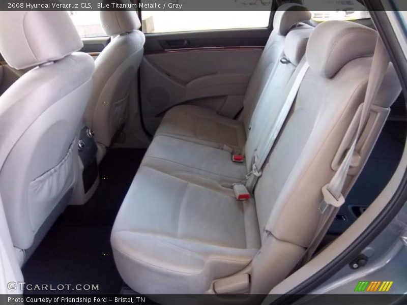 Blue Titanium Metallic / Gray 2008 Hyundai Veracruz GLS