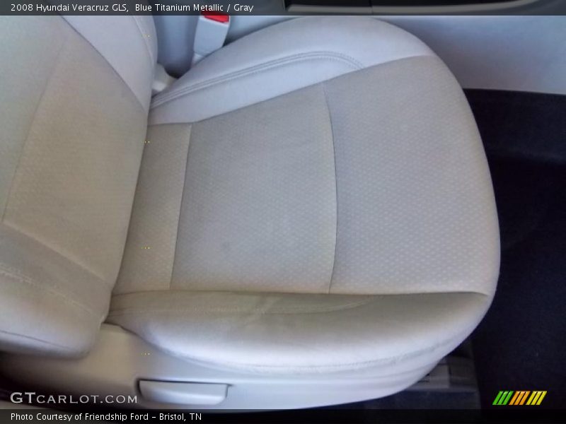 Blue Titanium Metallic / Gray 2008 Hyundai Veracruz GLS