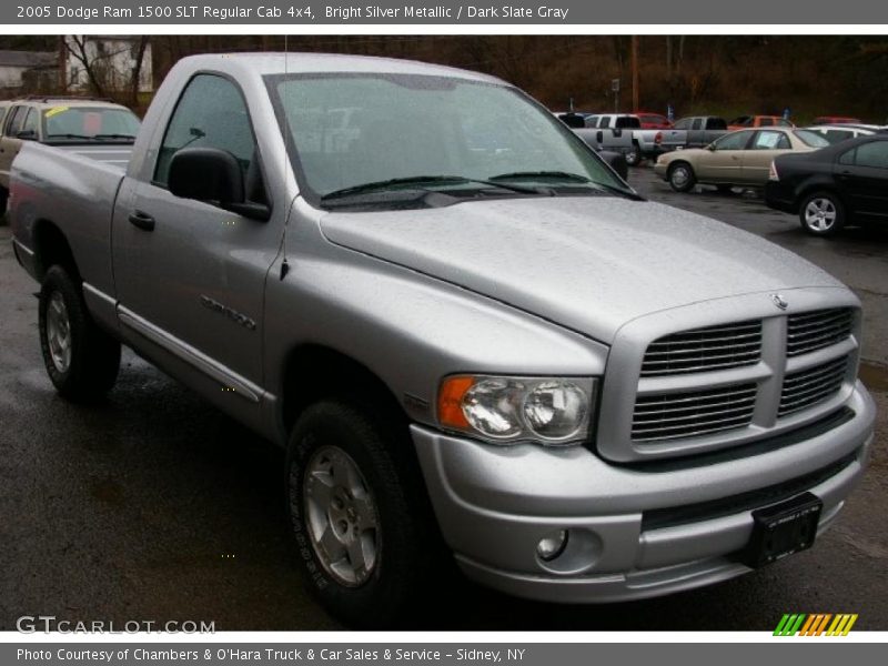 Bright Silver Metallic / Dark Slate Gray 2005 Dodge Ram 1500 SLT Regular Cab 4x4