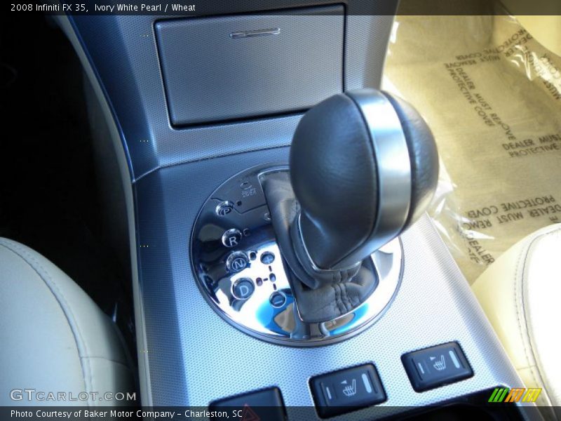 Ivory White Pearl / Wheat 2008 Infiniti FX 35