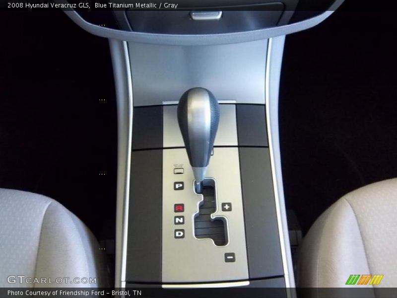 Blue Titanium Metallic / Gray 2008 Hyundai Veracruz GLS