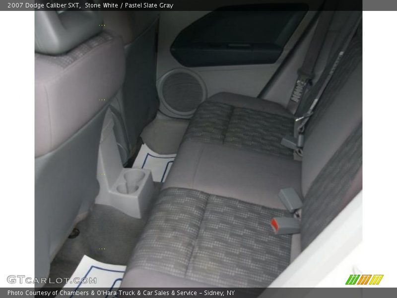Stone White / Pastel Slate Gray 2007 Dodge Caliber SXT