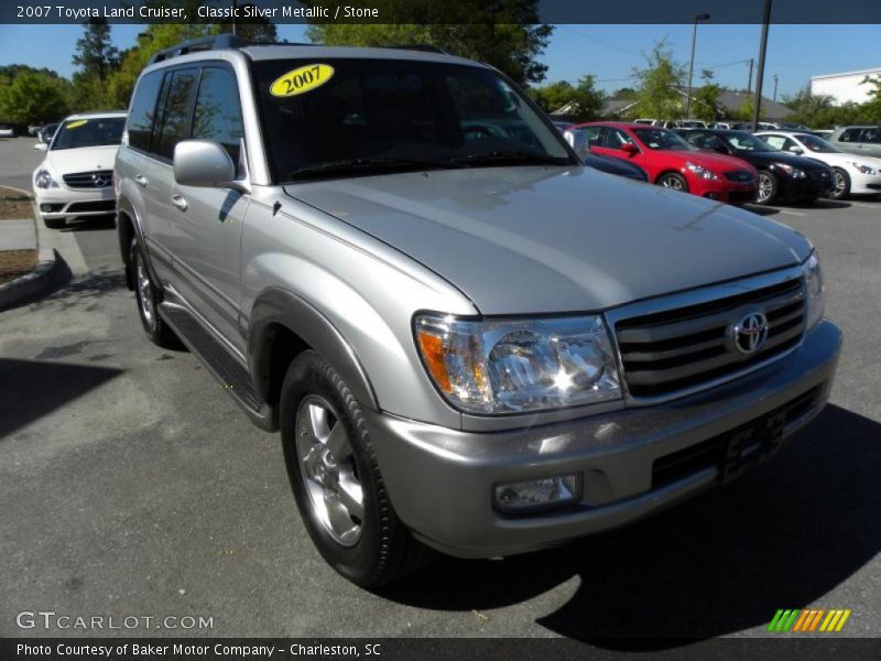 Classic Silver Metallic / Stone 2007 Toyota Land Cruiser