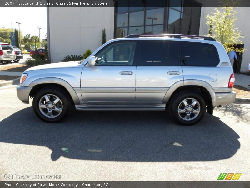 Classic Silver Metallic / Stone 2007 Toyota Land Cruiser
