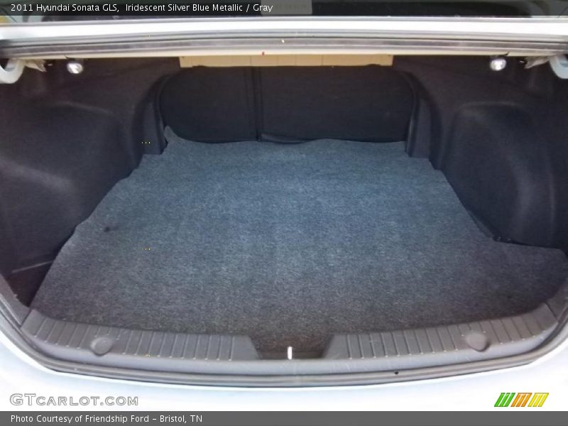 Iridescent Silver Blue Metallic / Gray 2011 Hyundai Sonata GLS