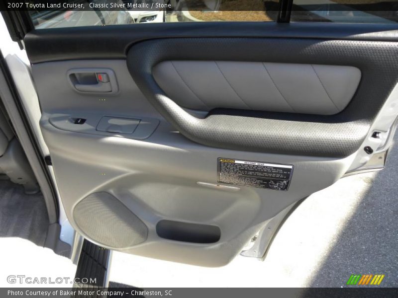 Classic Silver Metallic / Stone 2007 Toyota Land Cruiser