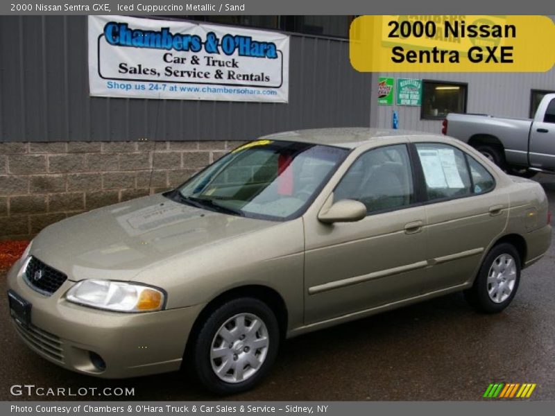 Iced Cuppuccino Metallic / Sand 2000 Nissan Sentra GXE