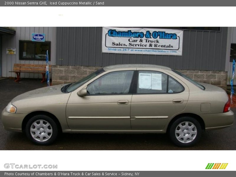 Iced Cuppuccino Metallic / Sand 2000 Nissan Sentra GXE