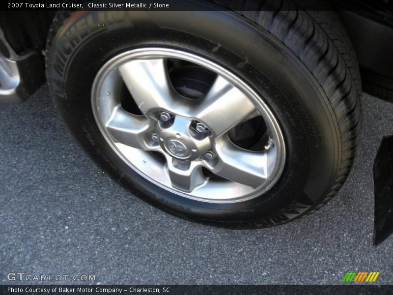 Classic Silver Metallic / Stone 2007 Toyota Land Cruiser