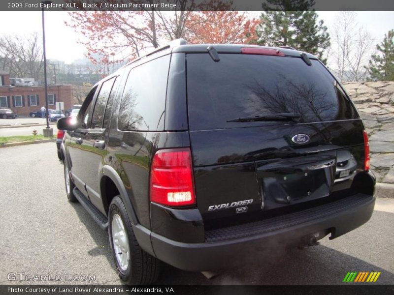 Black / Medium Parchment Beige 2003 Ford Explorer XLT