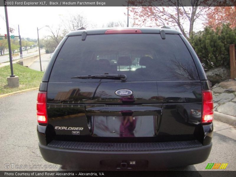 Black / Medium Parchment Beige 2003 Ford Explorer XLT